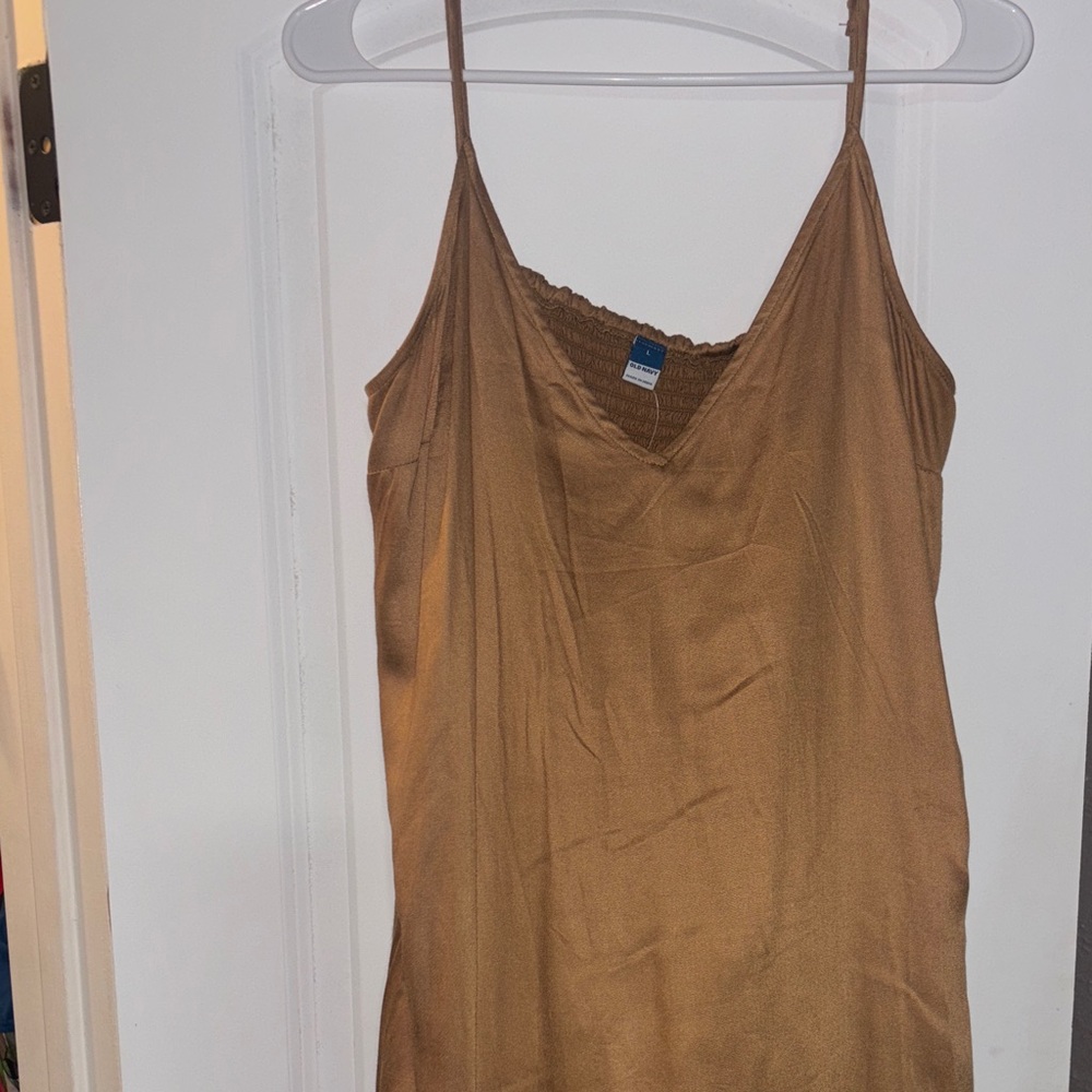 Old Navy Brown Midi Dress